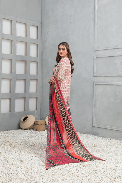 3 PIECE STITCHED EMBROIDERED DIGITAL PRINTED LAWN-TAWAKKAL