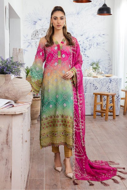 NSG-126 (3 PC ) SLUB LINEN COLLECTION-NUREH