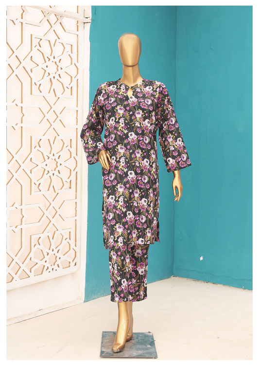 Multi | Ready to Wear | Printed Lawn 2 Pc-Naubahar