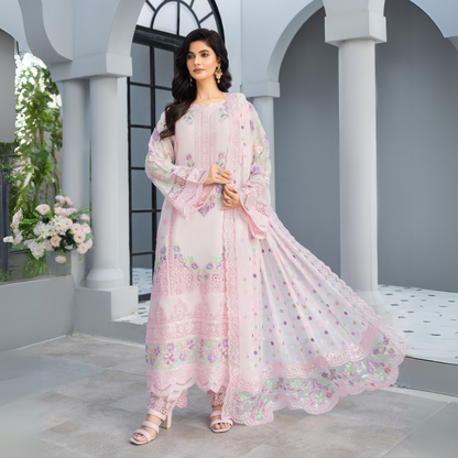 3 Piece Luxury Chiffon Ready to Wear Collection | karma Collection UMKC0901