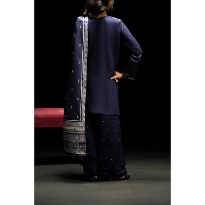 3 Pc Embroidered Viscose Ready to Wear Collection by Casuallite | UMCAE01101