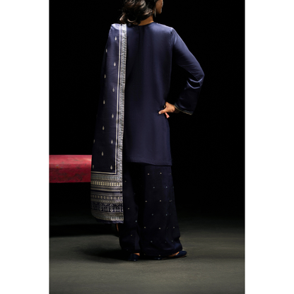 3 Pc Embroidered Viscose Ready to Wear Collection by Casuallite | UMCAE01101