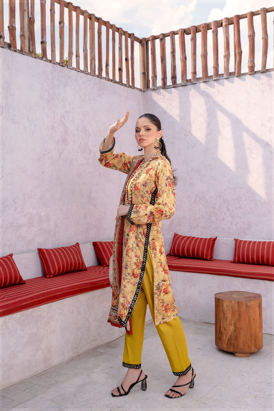 3 - PIECE DIGITAL PRINTED LAWN DRESS - RANIYA.H