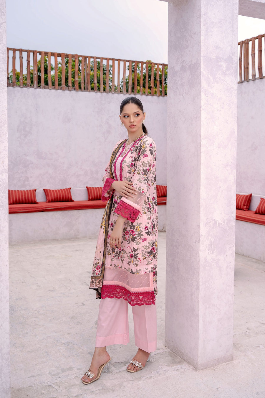 3 - PIECE DIGITAL PRINTED LAWN DRESS - RANIYA.H