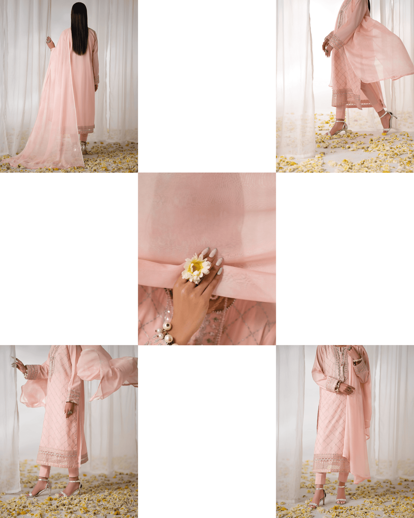 (Pale Pink) 3 Pc Premium Cotton Collection-Casuallite