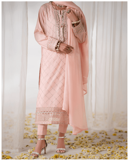 (Pale Pink) 3 Pc Premium Cotton Collection-Casuallite