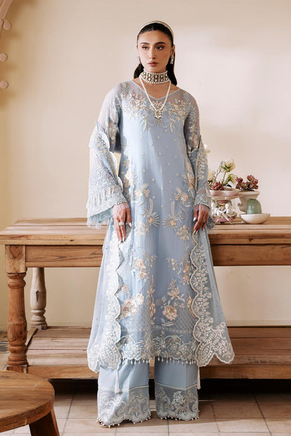 Geyser | Embroidered Chiffon | Luxury Pret | 3 Pc | Ready to Wear | Serene