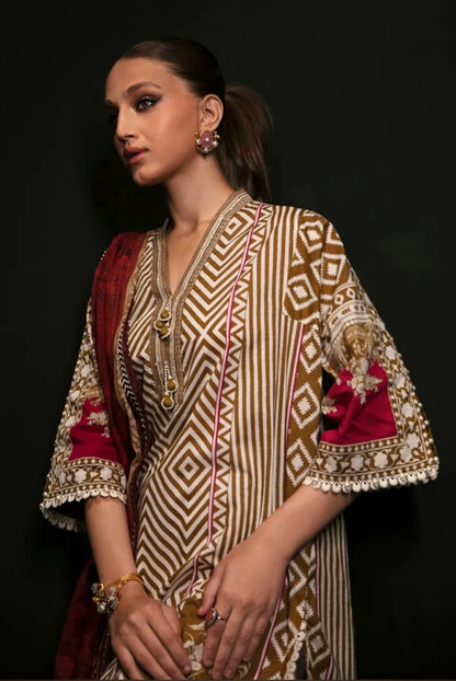 MAHAY BY SANA SAFINAZ STITCHED 2 PIECE SUMMER LAWN COLLECTION 2023