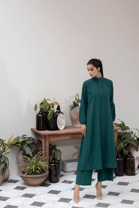 (Green) 2 pc Grip Ready to Wear Outfit by Simrans