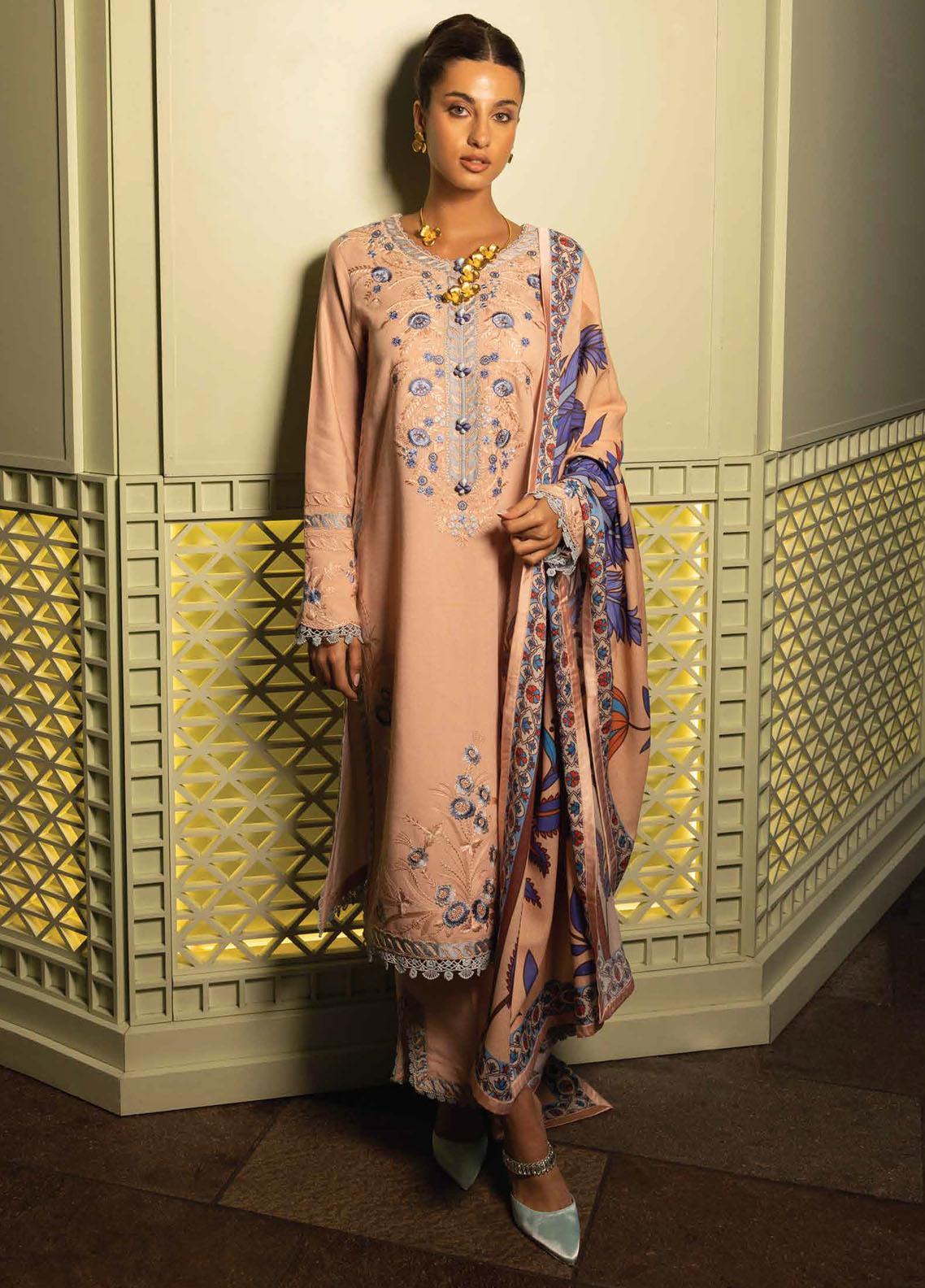 Mushq Broadway 3-Piece Embroidered Winter Collection '23