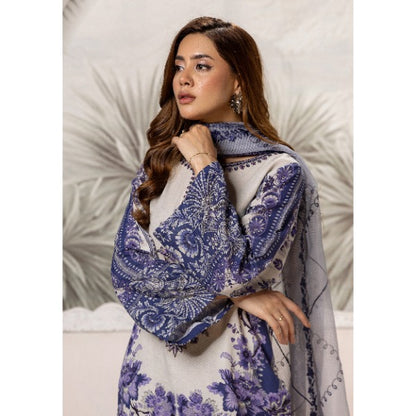 Multi 3 Pc Digital Printed Embroidered Khaddar Collection | Winter Wear | SIMRANS