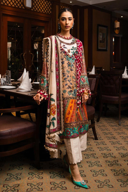 Muzlin By Sana Safinaz Stitched 3 Piece-Winter Collection