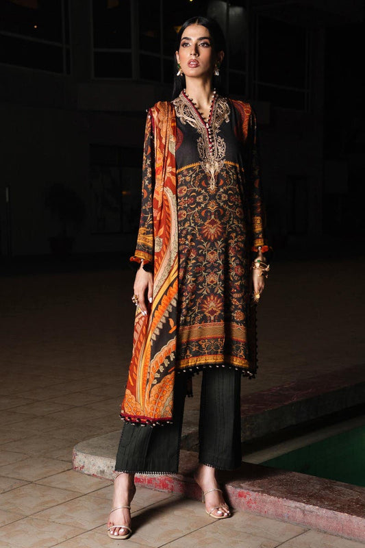 Muzlin By Sana Safinaz Stitched 3 Piece-Winter Collection