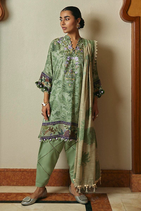 Muzlin By Sana Safinaz Stitched 3 Piece-Winter Collection