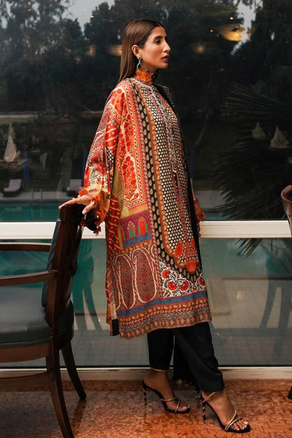 Muzlin By Sana Safinaz Stitched 3 Piece-Winter Collection