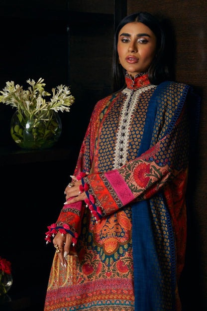 Muzlin By Sana Safinaz Stitched 3 Piece-Winter Collection