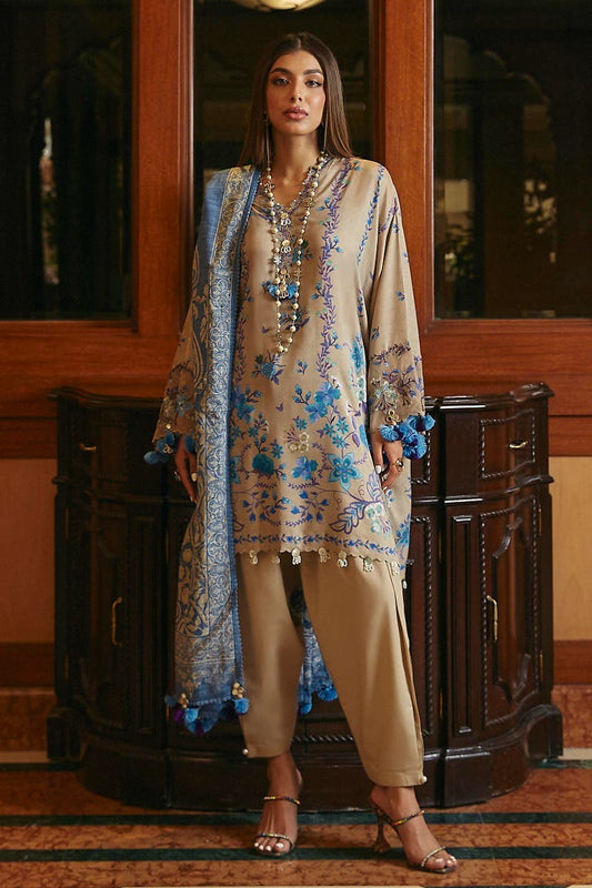 Muzlin By Sana Safinaz Stitched 3 Piece-Winter Collection