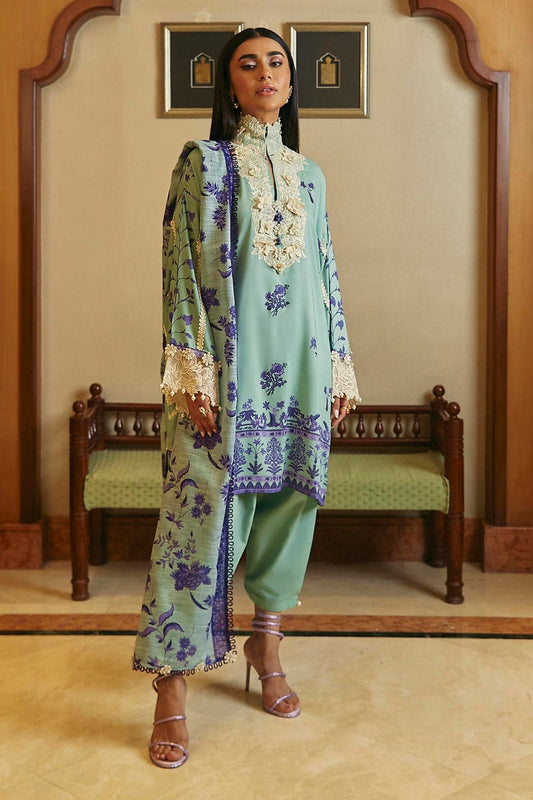 Muzlin By Sana Safinaz Stitched 3 Piece-Winter Collection