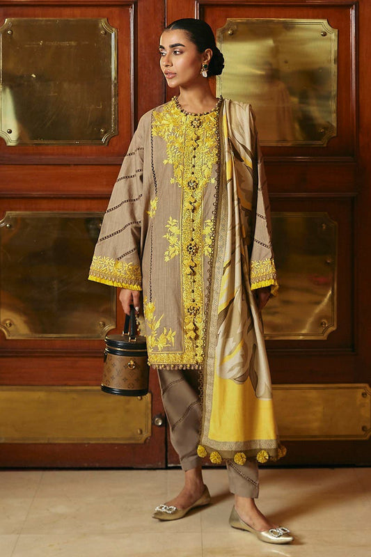 Muzlin By Sana Safinaz Stitched 3 Piece-Winter Collection