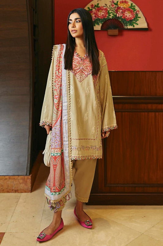 Muzlin By Sana Safinaz Stitched 3 Piece-Winter Collection