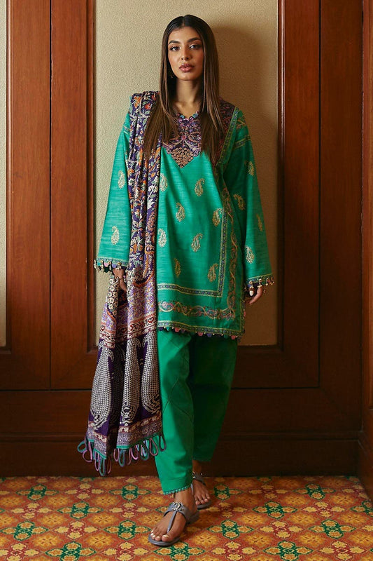 Muzlin By Sana Safinaz Stitched 3 Piece-Winter Collection