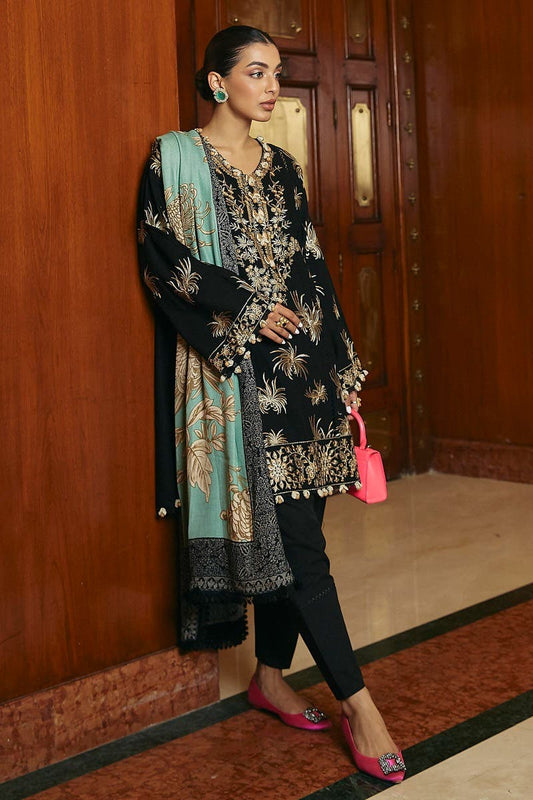 Muzlin By Sana Safinaz Stitched 3 Piece-Winter Collection