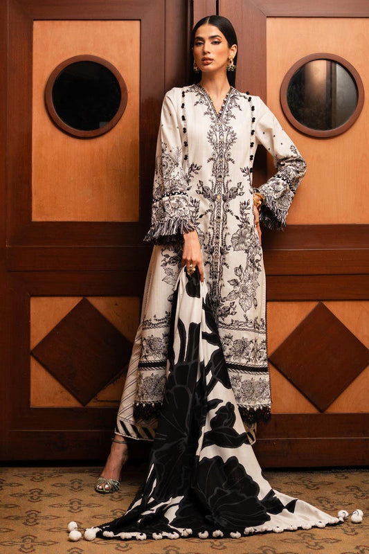 Muzlin By Sana Safinaz Stitched 3 Piece-Winter Collection