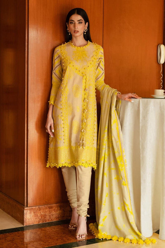 Muzlin By Sana Safinaz Stitched 3 Piece-Winter Collection