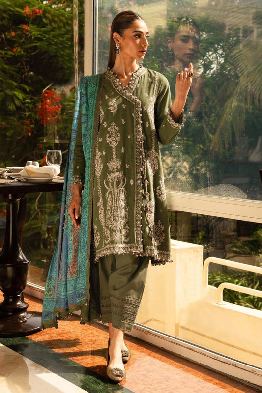 Muzlin By Sana Safinaz Stitched 3 Piece-Winter Collection