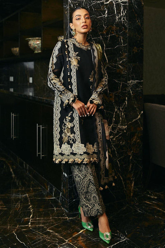 Muzlin By Sana Safinaz Stitched 3 Piece-Winter Collection