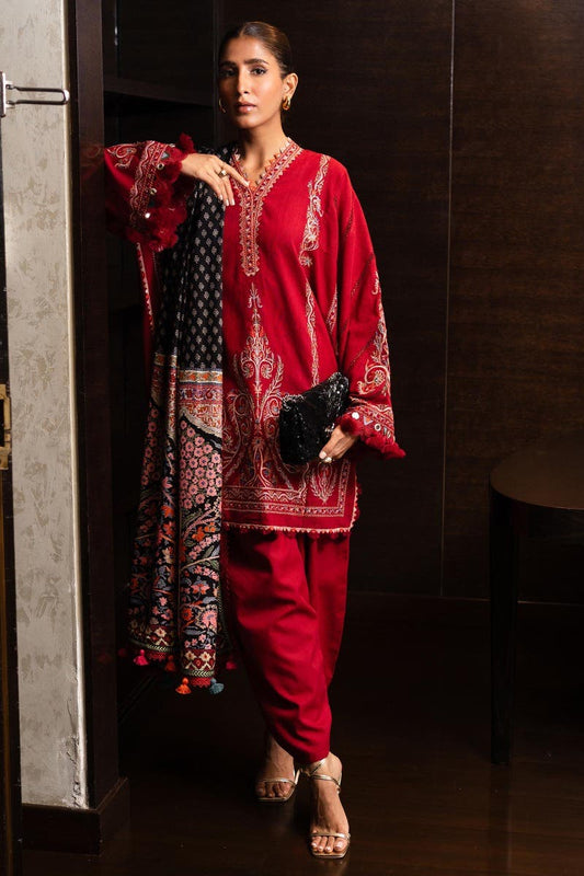 Muzlin By Sana Safinaz Stitched 3 Piece-Winter Collection