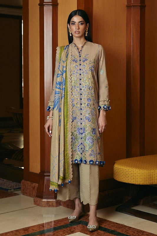 Muzlin By Sana Safinaz Stitched 3 Piece-Winter Collection