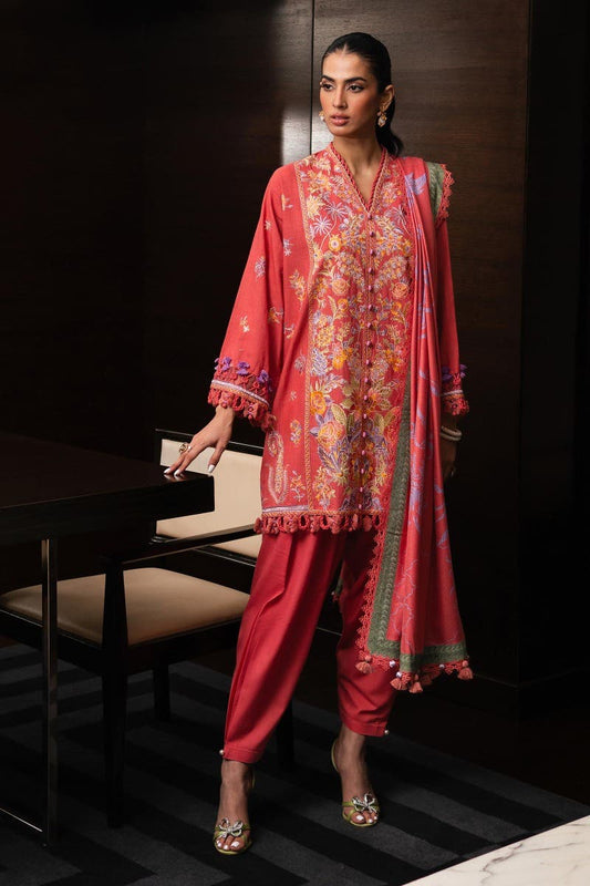 Muzlin By Sana Safinaz Stitched 3 Piece-Winter Collection