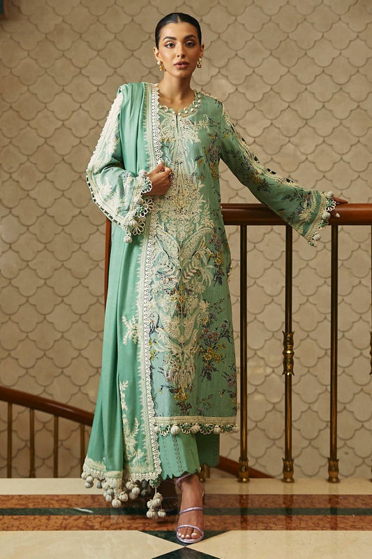 Muzlin By Sana Safinaz Stitched 3 Piece-Winter Collection