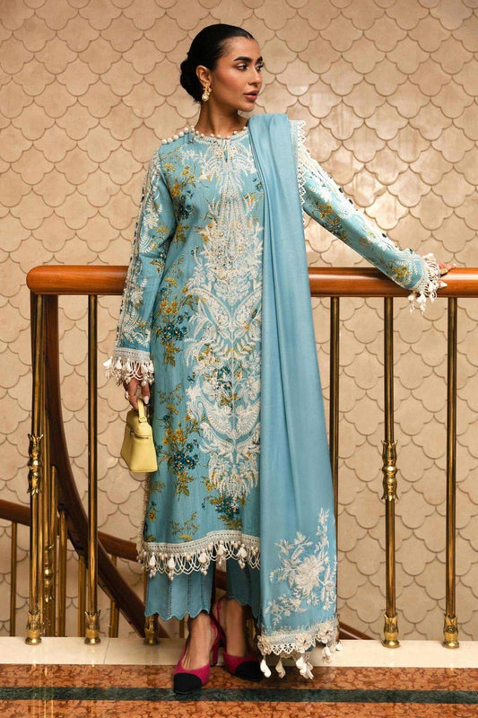 Muzlin By Sana Safinaz Stitched 3 Piece-Winter Collection