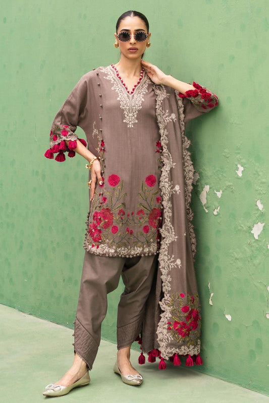 Muzlin By Sana Safinaz Stitched 3 Piece-Winter Collection