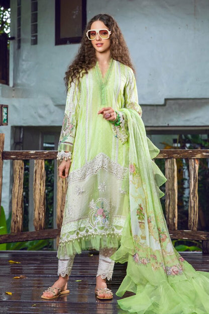 Lawn 3Pcs Suit-Maria B