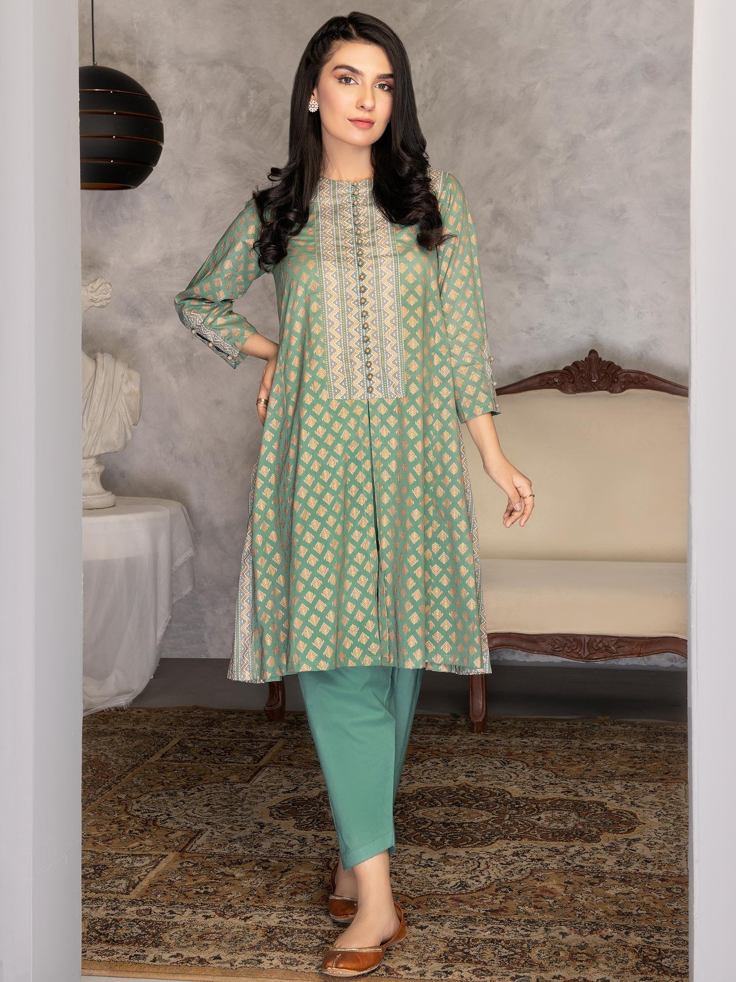 Lawn 2 Piece Printed Lawn Suit By Limelight