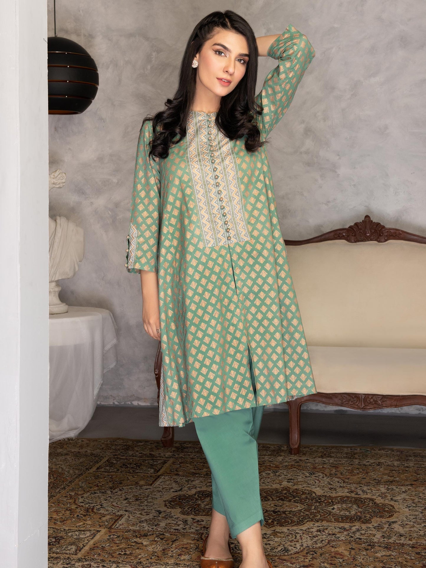 Lawn 2 Piece Printed Lawn Suit By Limelight