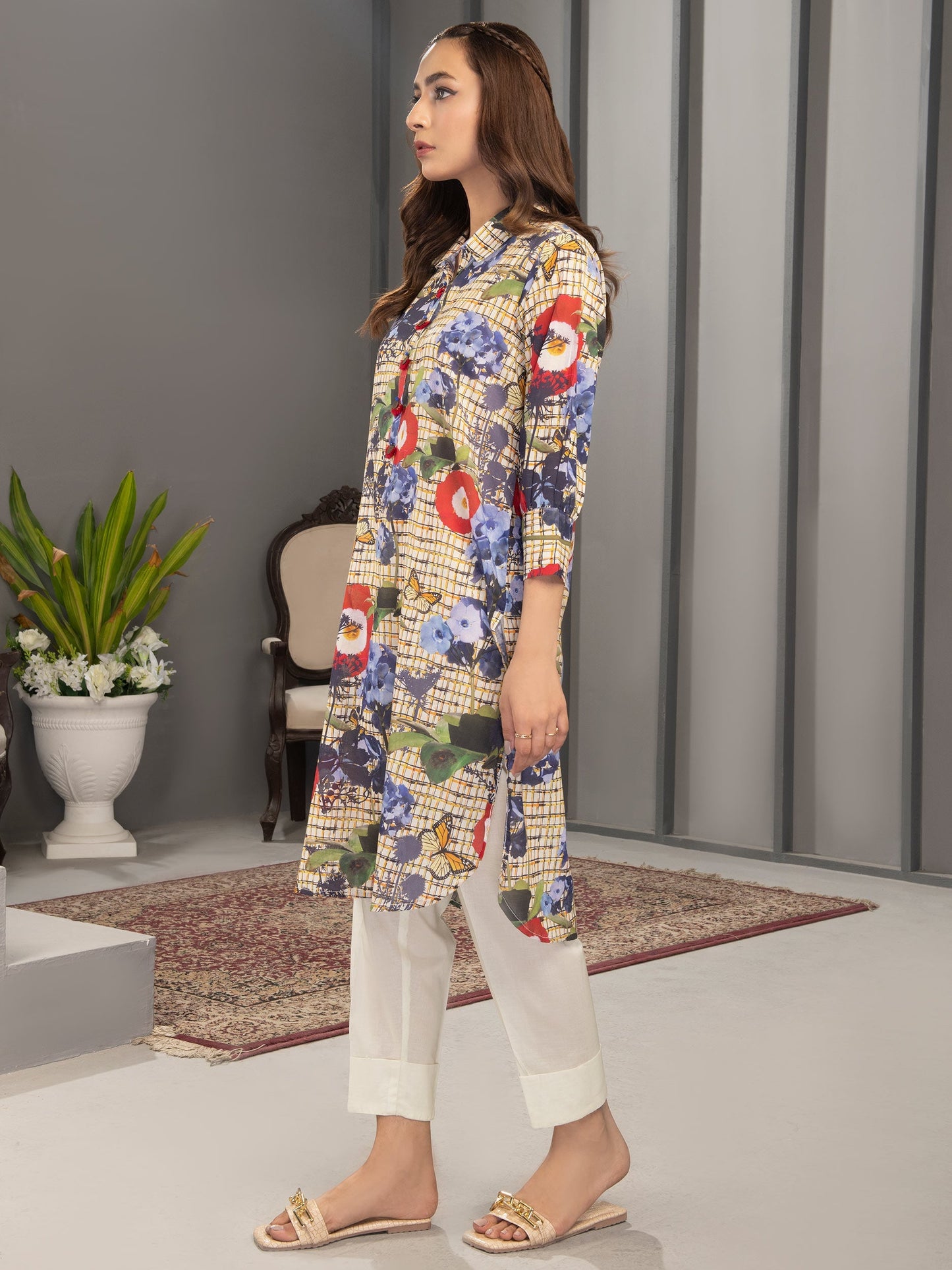 Lawn 2 Piece Printed Lawn Suit By limelight