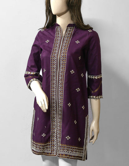 EMBROIDERED KURTI BY POLKA DOTS