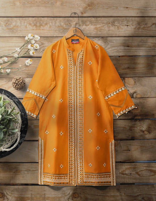 EMBROIDERED KURTI BY POLKA DOTS