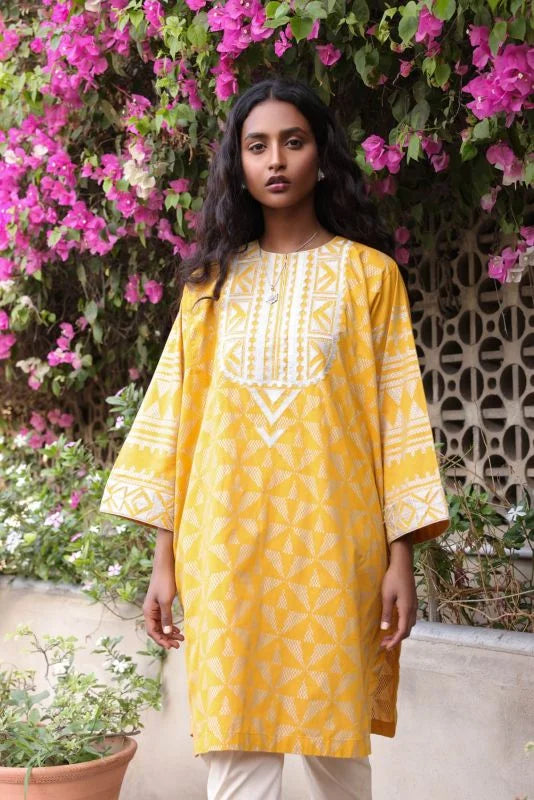 Lawn Kurti By Alkaram