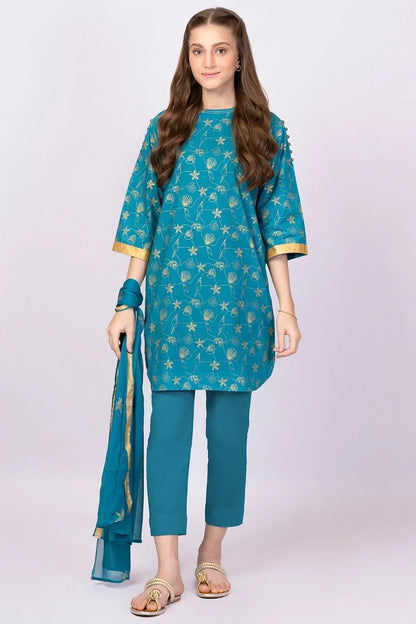 2 Pc Formal Cambric Outfit By Alkaram