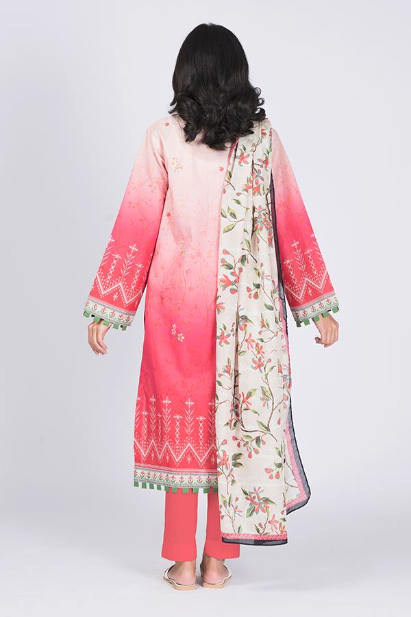 Brink Pink Lawn Suit -Zellbury